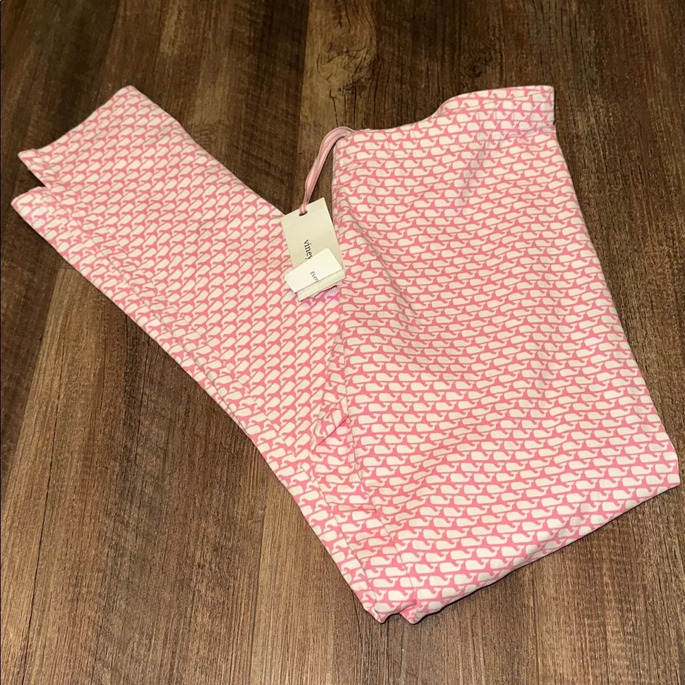 Girls Vineyard Vines Super Soft Naval Top (XL) & NWT Leggings (XL)‎